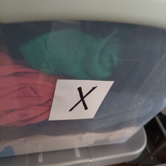 RBX Pink Floral Cropped Athletic Leggings Sz Large - Picture 9 of 9